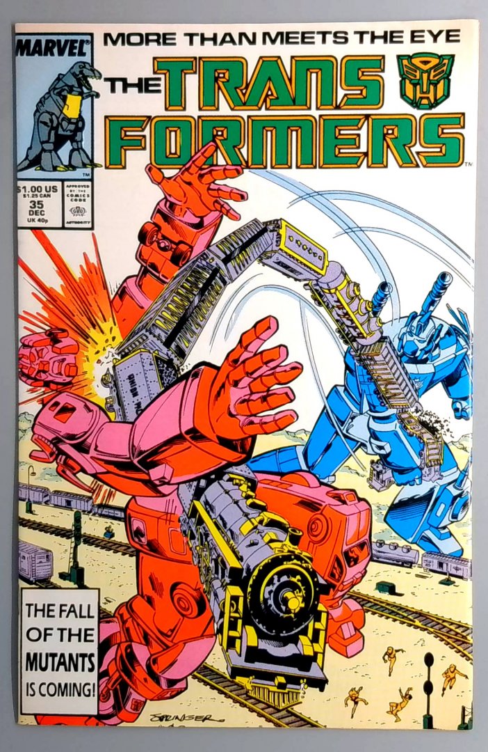 Transformers #35 VF/NM Marvel 1987