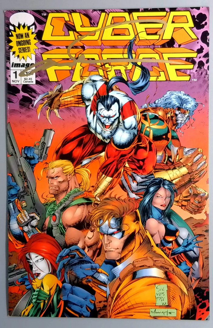 Cyberforce #1 NM Signed by Marc Silvestri Image 1993