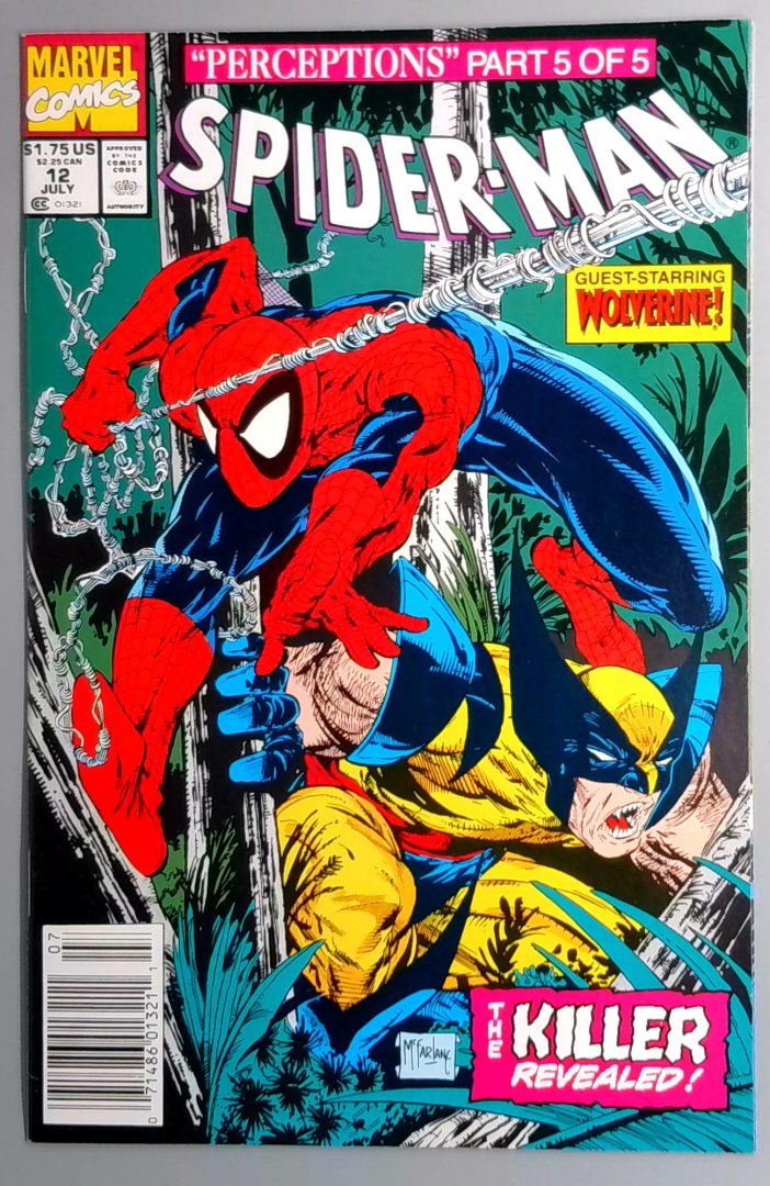 Spider-Man #12 NM Newsstand Edition Marvel 1991