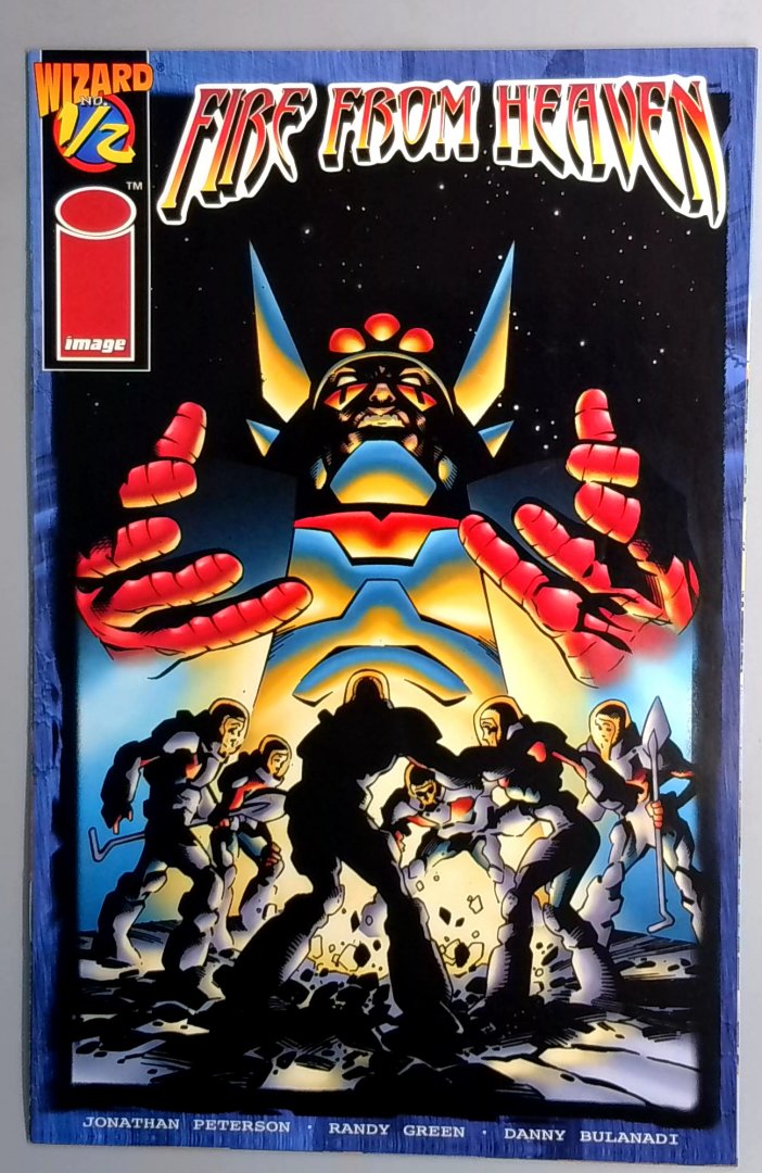 Fire From Heaven Wizard #1/2 NM- Image Comics