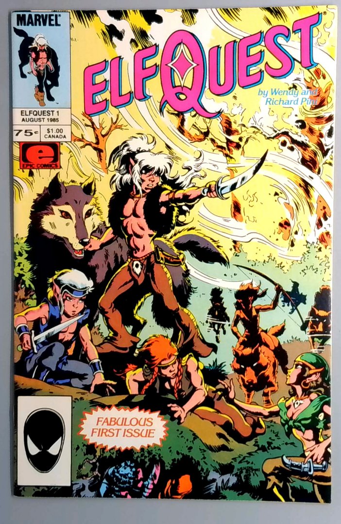 Elfquest #1 NM- Marvel Epic Comics 1985