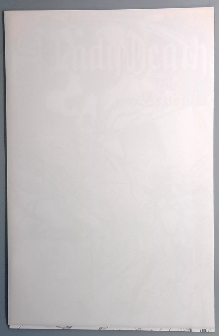 Lady Death The Crucible Wizard #1/2 NM Penciled Cloth Version Chaos Comics