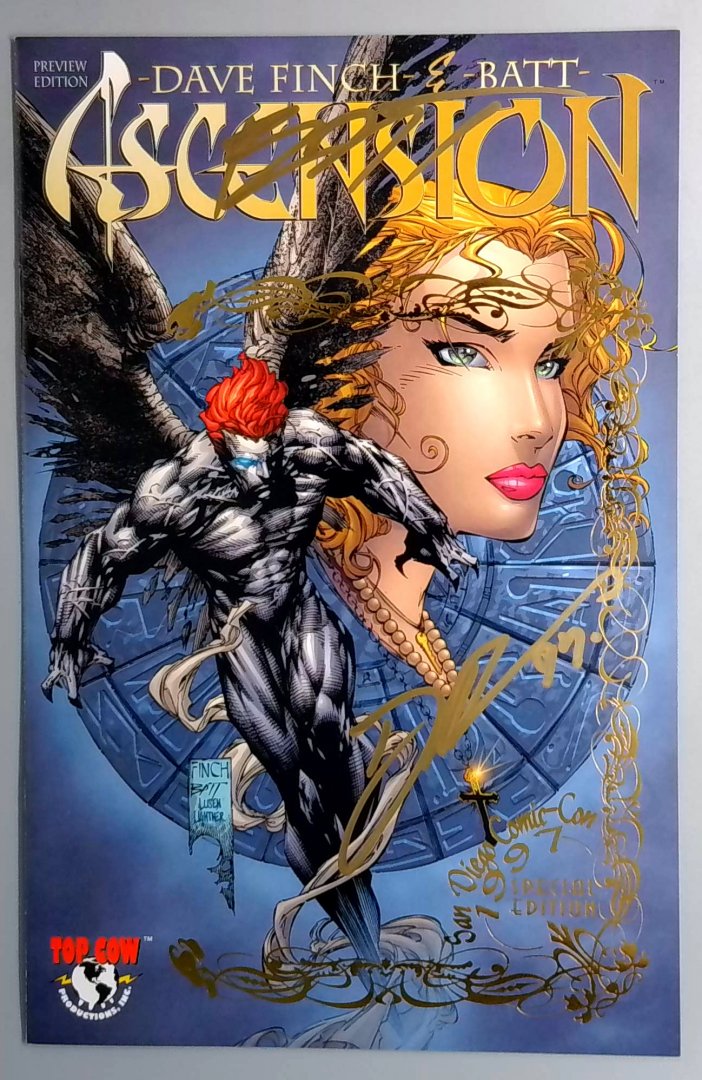 Ascension Preview Edition NM Signed by David Finch, BATT Top Cow