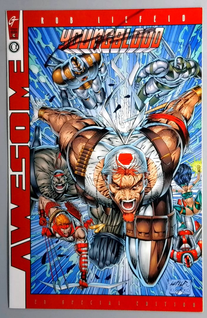 Youngblood Special Edition VF Signed Rob Liefeld Awesome Comics