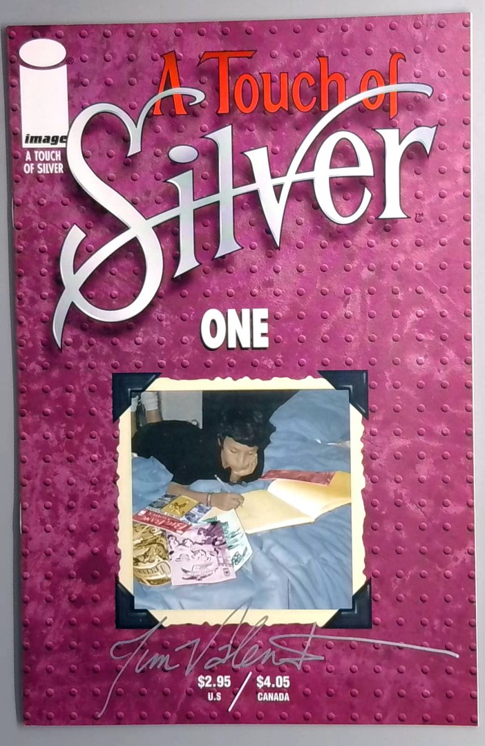 A Touch of Silver #1 NM- Signed By Jim Valentino, Image Comics