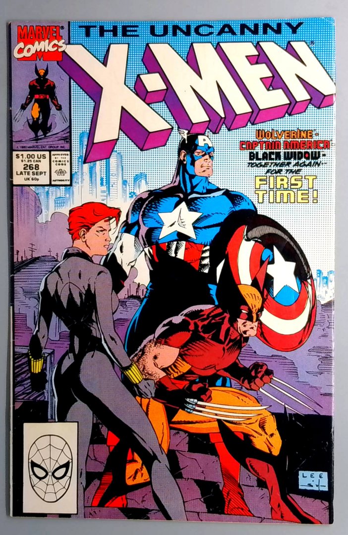 Uncanny X-Men #268 Marvel 1990