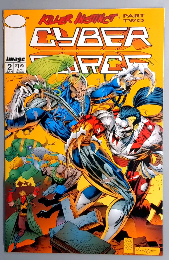 Cyberforce #2 NM- Image 1994