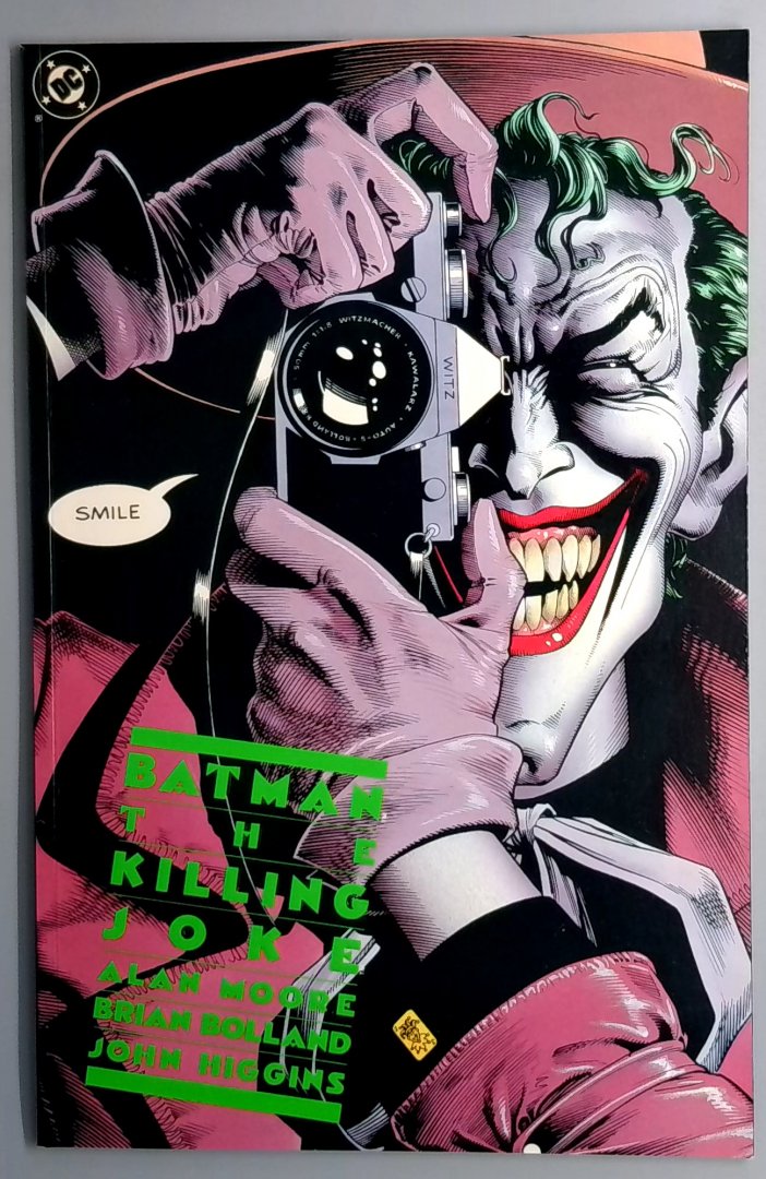 Batman: the Killing Joke VF+ 1st Print joker Shoots Batgirl DC 1988