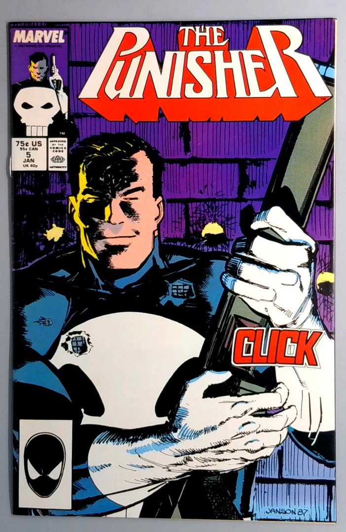 Punisher #5 NM- Marvel 1988
