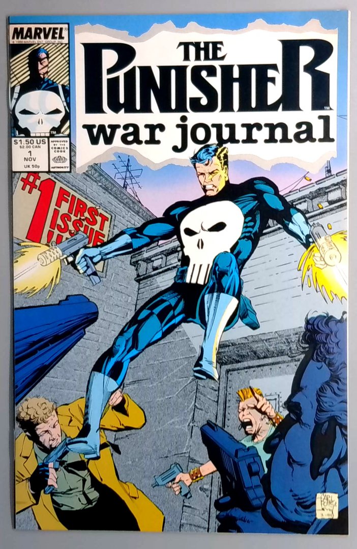 Punisher War Journal #1 NM- Marvel 1988