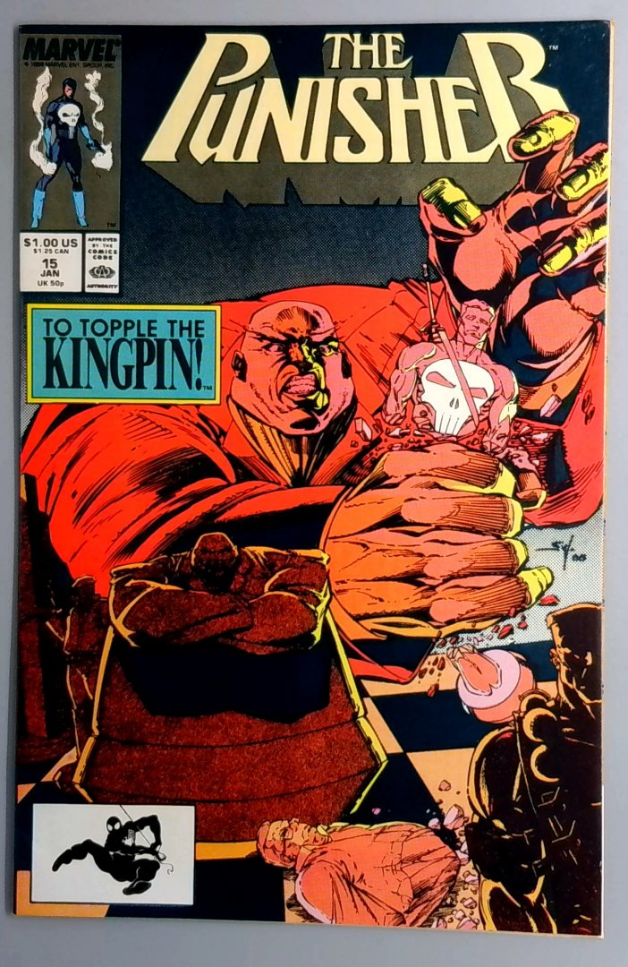 Punisher #15 VF+ Marvel 1989