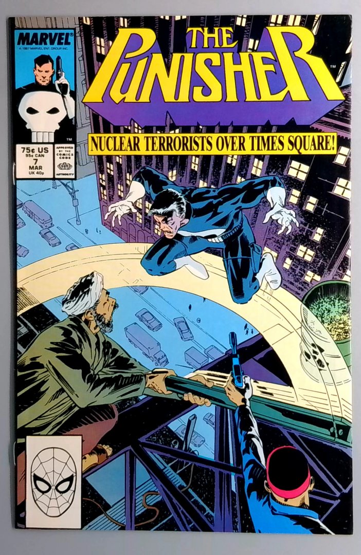 Punisher #7 VF+ Marvel 1988