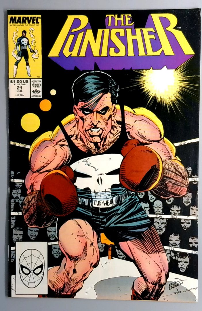 Punisher #21 VF- Marvel 1989