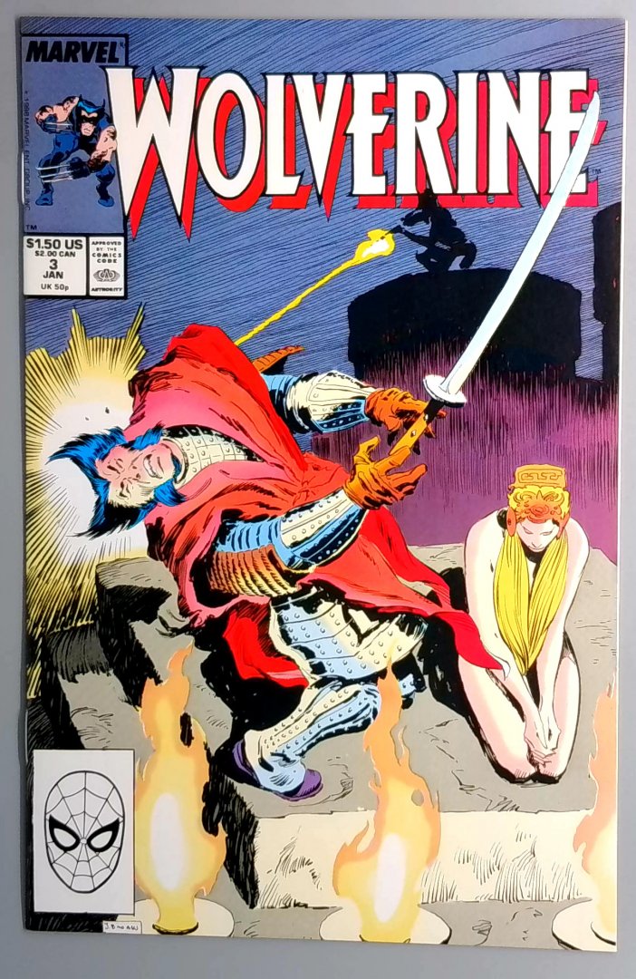Wolverine #3 NM Marvel 1989