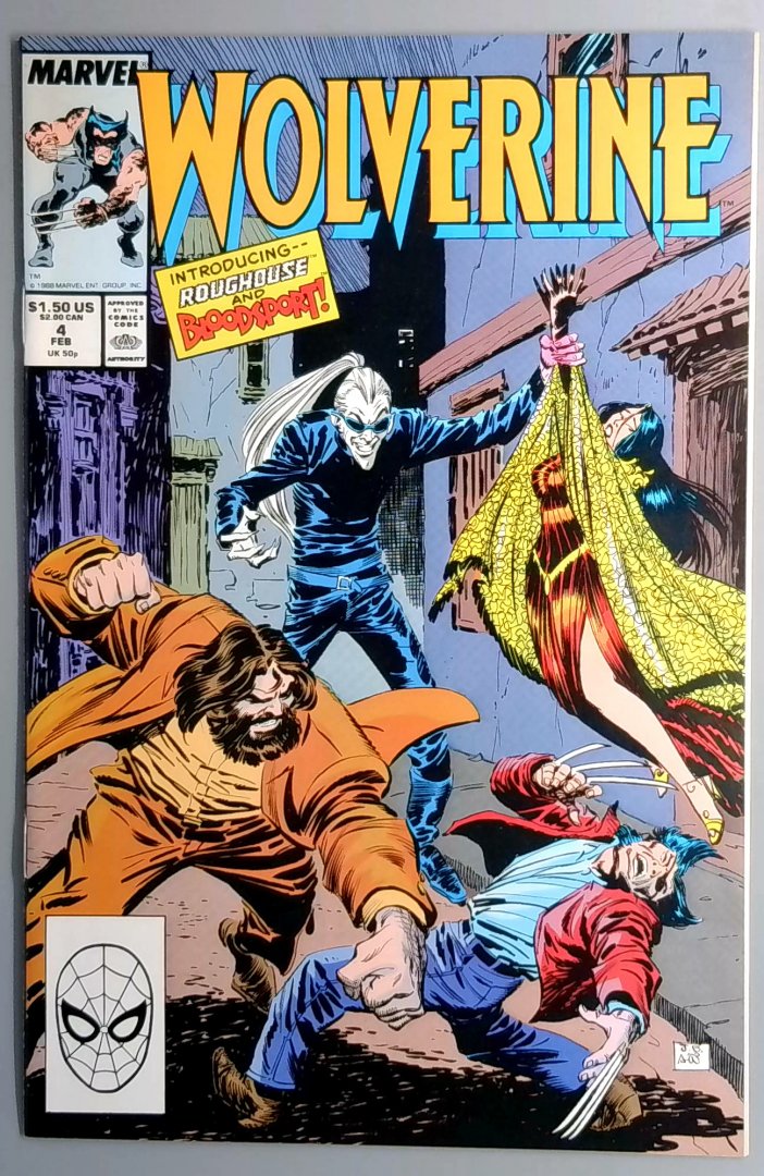 Wolverine #4 NM- Marvel 1989