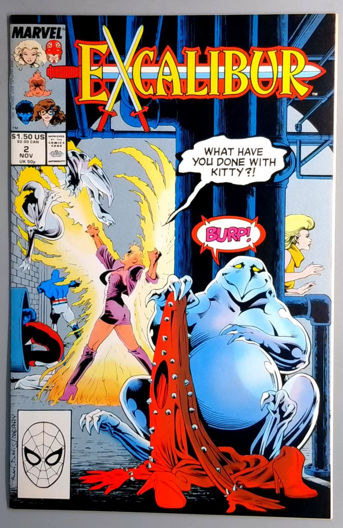 Excalibur #2 NM- Marvel 1988