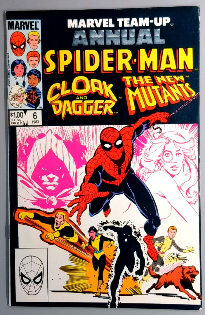 Marvel Team-Up Annual #6 VF Cloak and Dagger, New Mutants Marvel