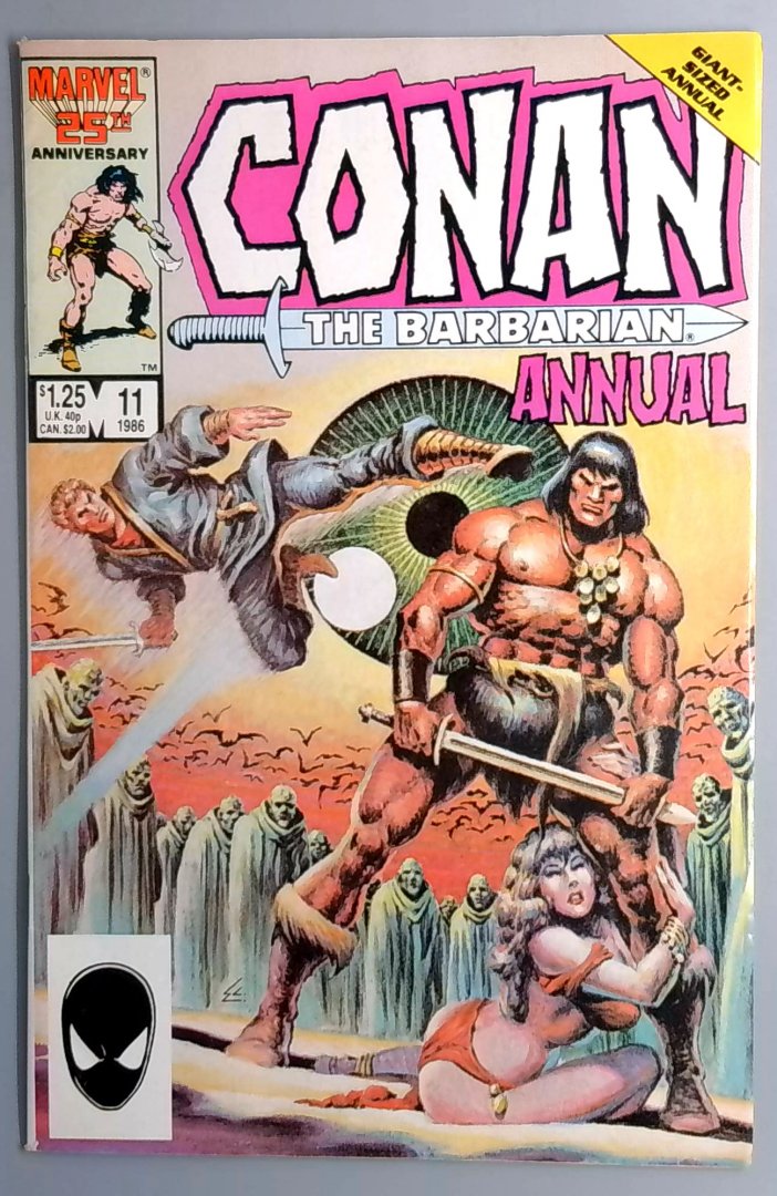Conan the Barbarian Annual #11 Marvel 1986