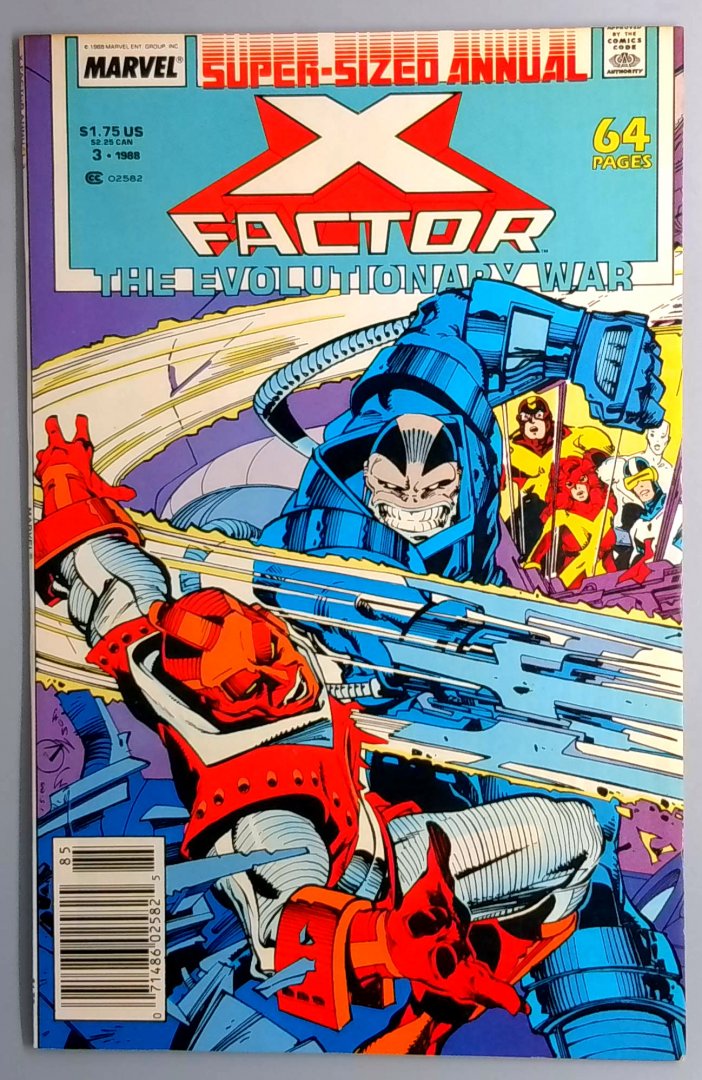 X-Factor Annual #3 Evolutionary War Newsstand Edition Marvel 1988