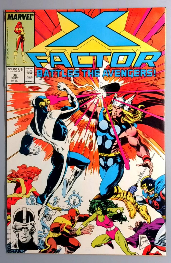X-Factor #32 VF/NM Marvel 1988
