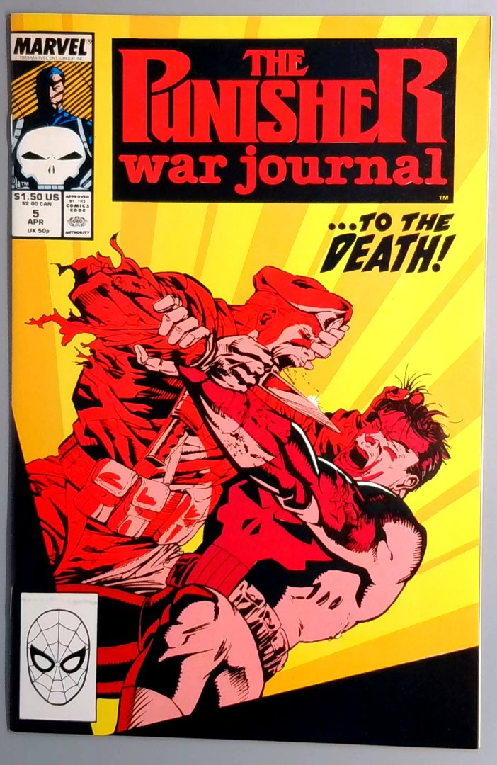Punisher: War Journal #5 VF/NM Marvel 1989