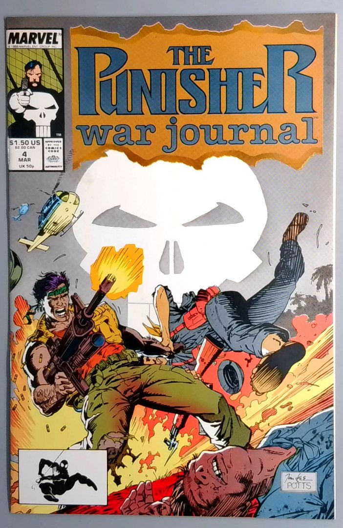 Punisher: War Journal #4 NM Marvel 1989