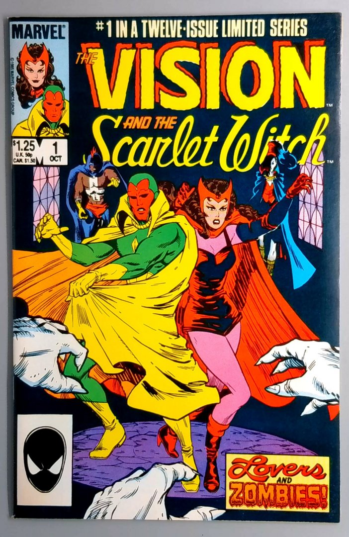 Vision and the Scarlet Witch #1 VF/NM Marvel 1985