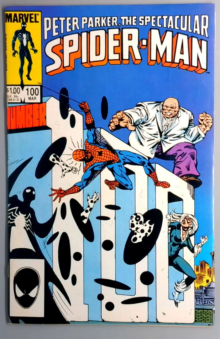 Spectacular Spider-Man #100 VF Marvel 1985