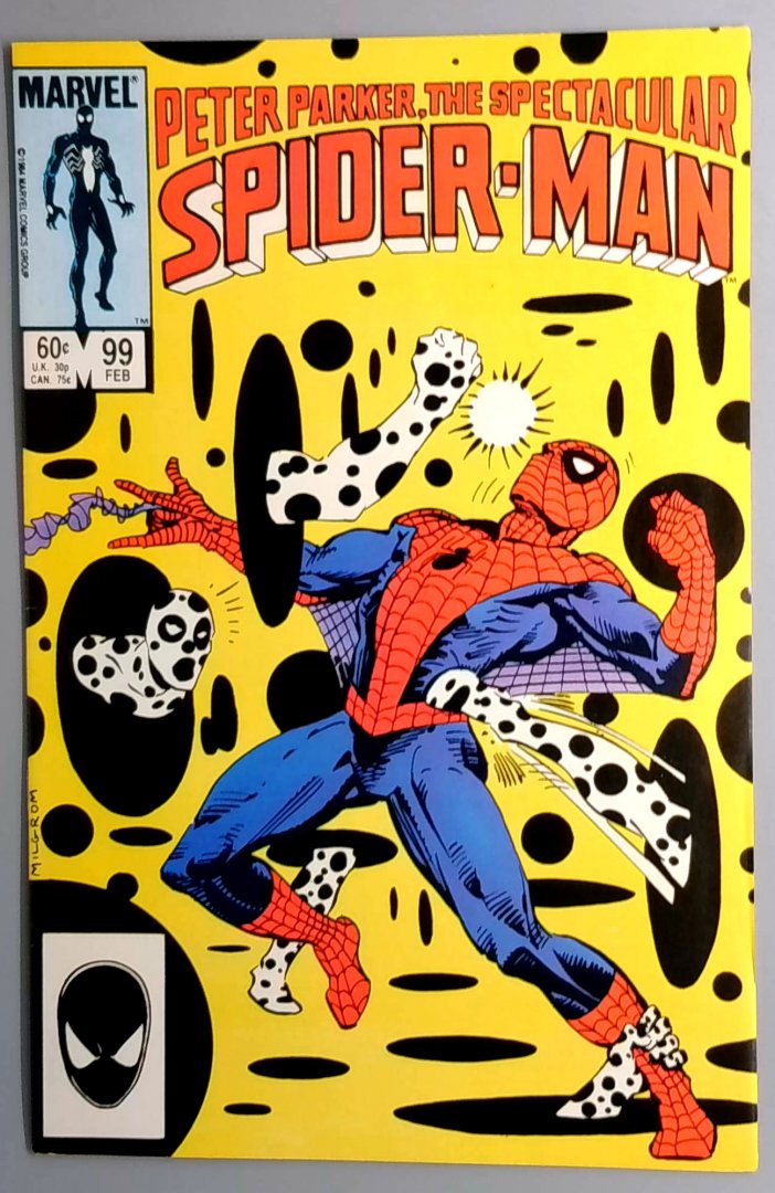 Spectacular Spider-Man #99 VF/NM 1st Cover Appearance of Spot  Marvel