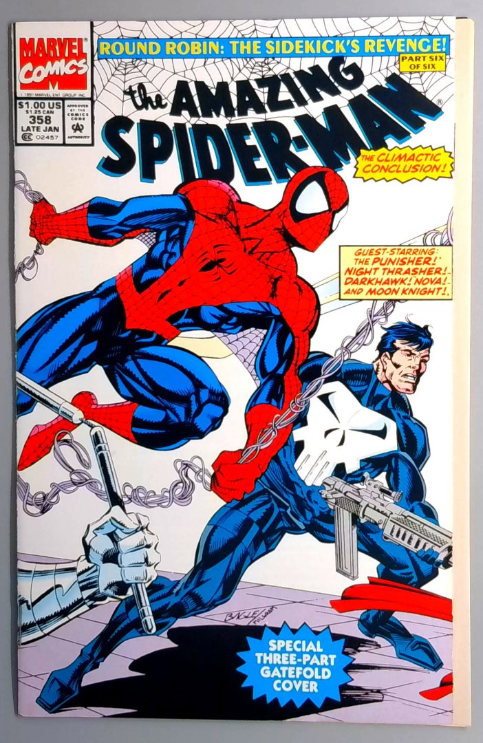 Amazing Spider-Man #358 VF Marvel 1992