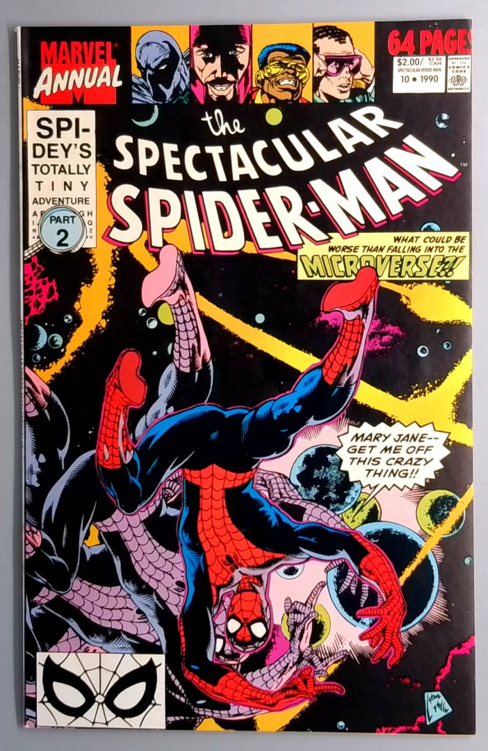 Spectacular Spider-Man Annual #10 VF Marvel 1990