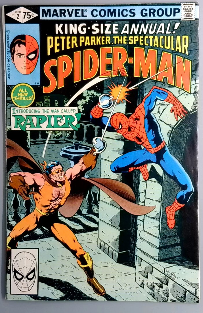 Spectacular Spider-Man Annual #2 1st Appearance of Rapier Marvel
