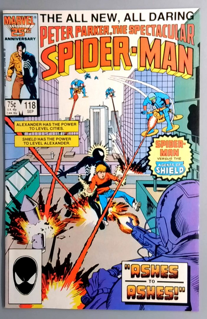 Spectacular Spider-Man #118 VF- Marvel 1986