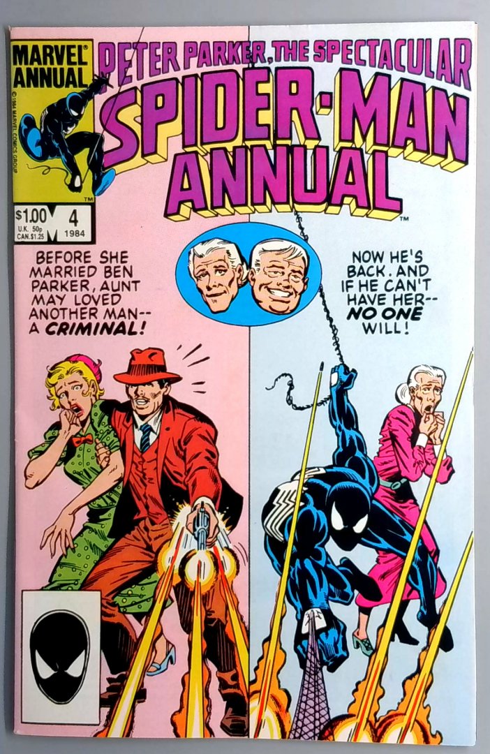 Spectacular Spider-Man Annual #4 1st Tamara Blake Marvel 1984