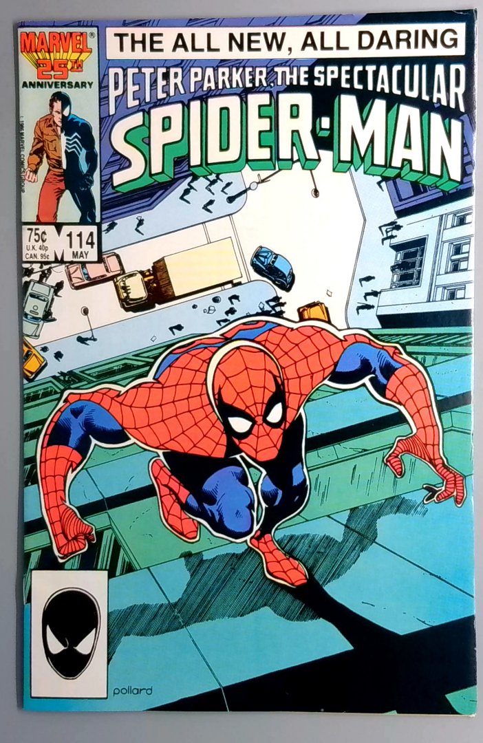 Spectacular Spider-Man #114 VF- Marvel 1986