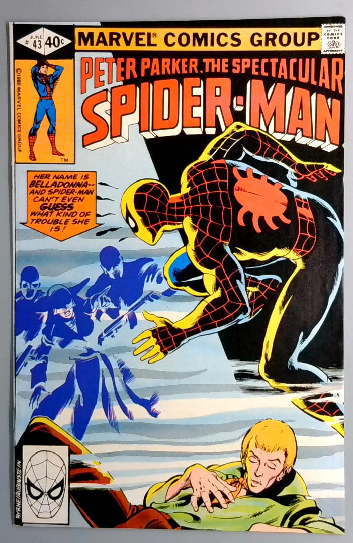 Spectacular Spider-Man #43 VF/NM 1st Belladonna Marvel 1980