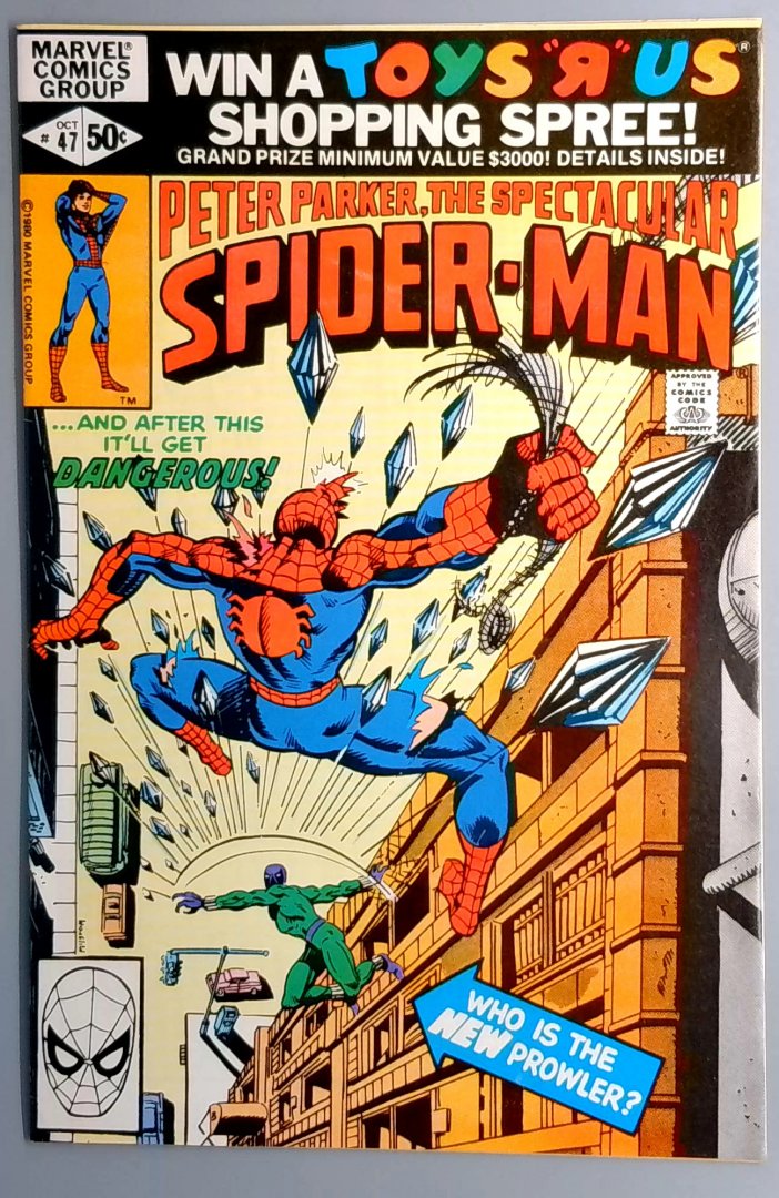 Spectacular Spider-Man #47 VF+ 1st Nathan Lubensky Marvel 1980