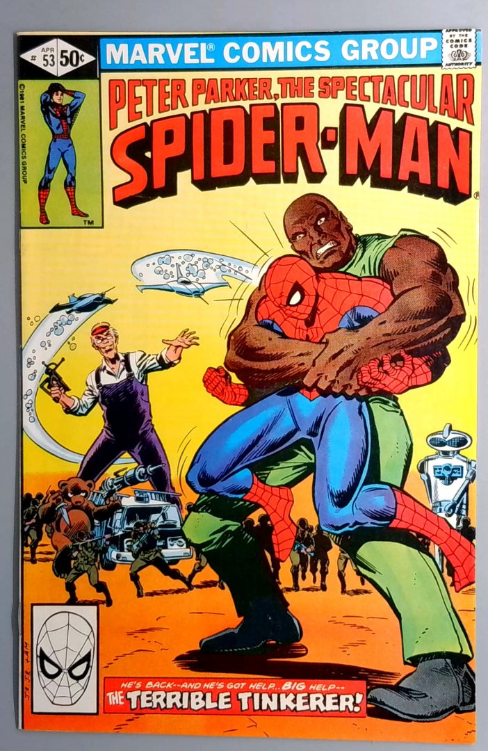 Spectacular Spider-Man #53 Marvel 1981