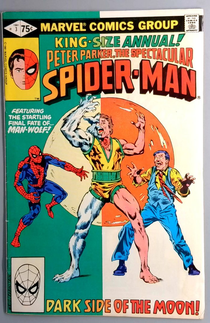 Spectacular Spider-Man Annual #3 Direct Edition Marvel 1981
