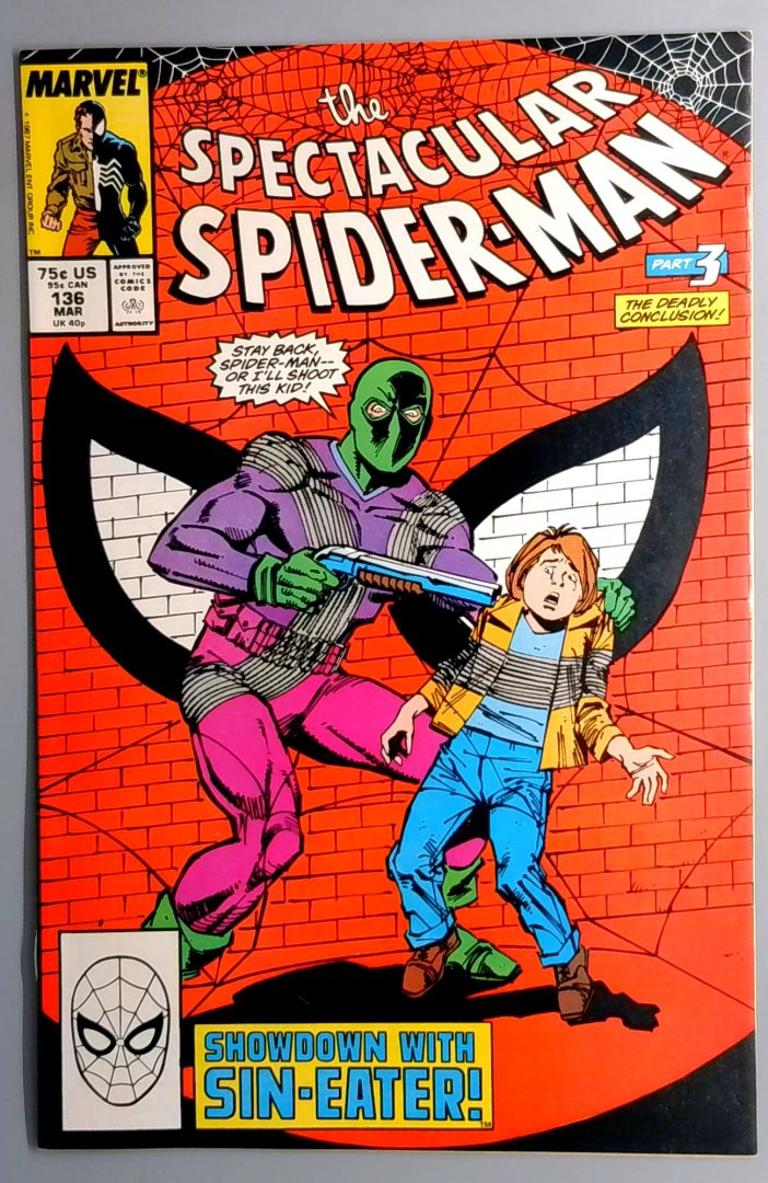Spectacular Spider-Man #136 NM Marvel 1988