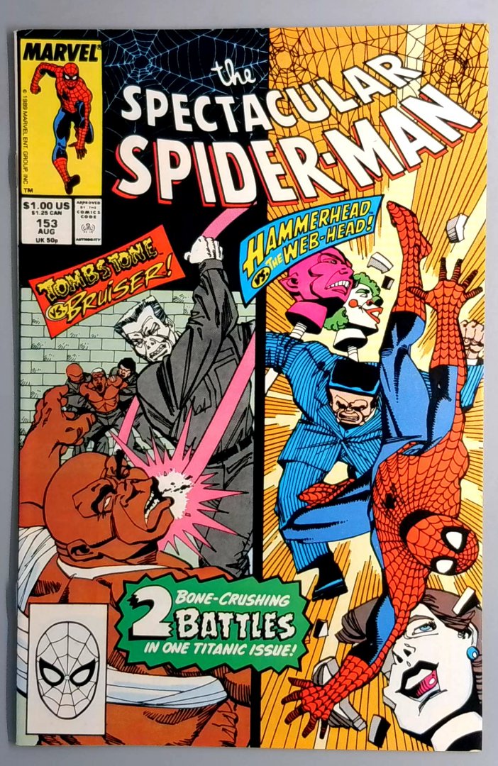 Spectacular Spider-Man #153 NM- Marvel 1989