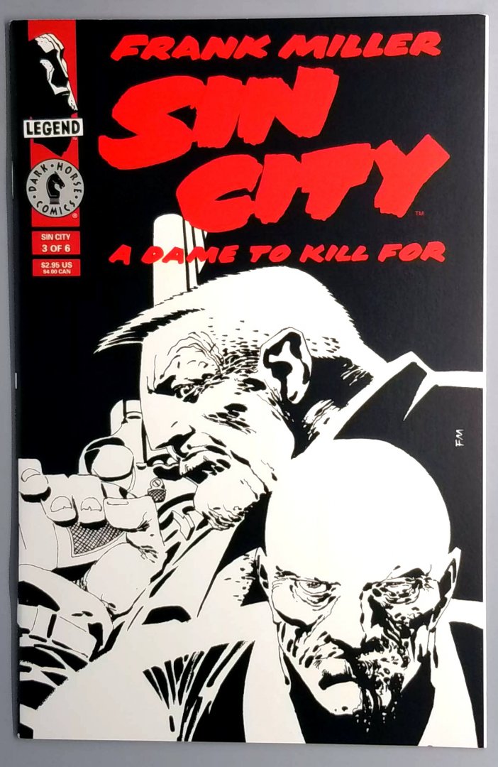 Sin City A Dame to Kill For #3 NM of 6 Frank Miller Dark Horse Comics