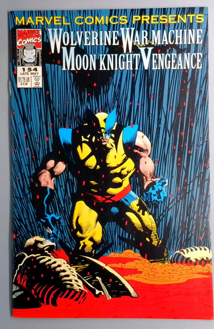 Marvel Comics Presents #154 NM- Wolverine War Machine Moon Knight Vengeance Two Marvel 1994