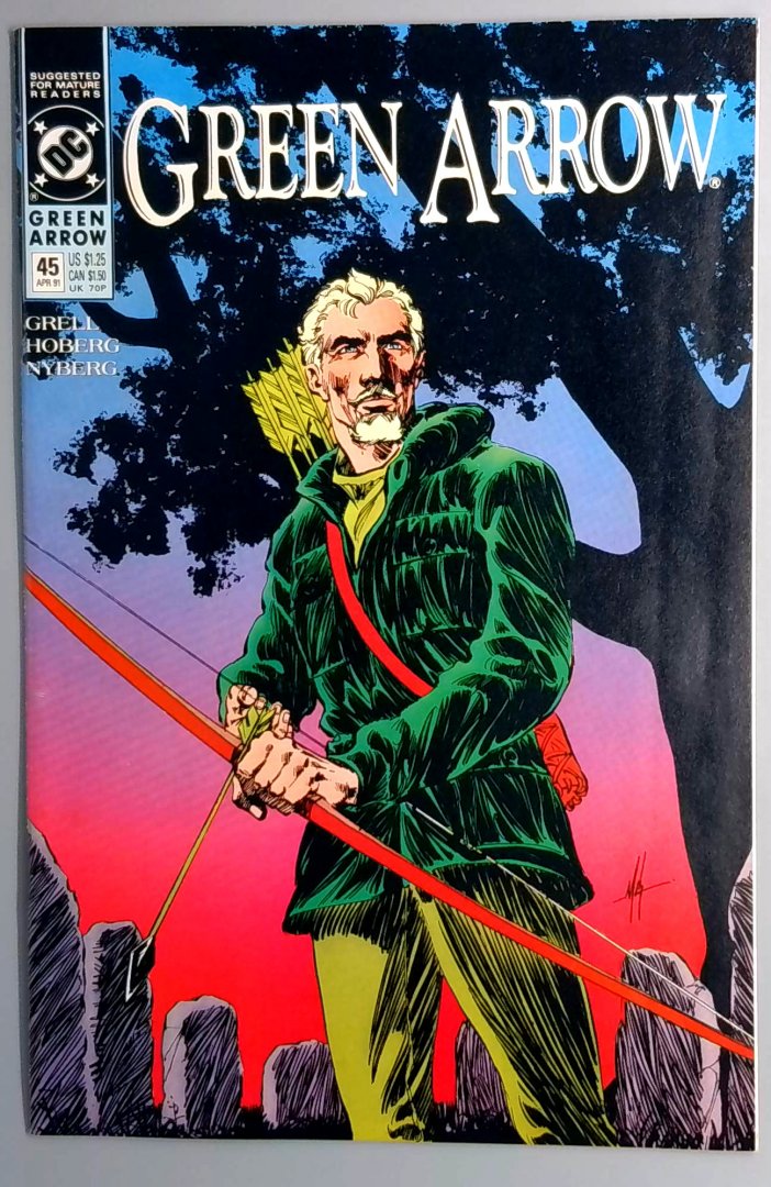 Green Arrow #45 VF+ DC Comics April 1991