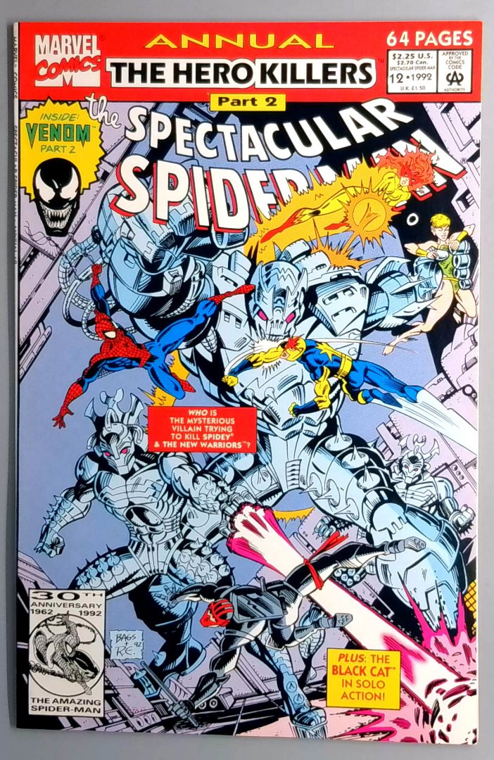 Spectacular Spider-Man Annual #12 VF/NM Marvel 1992