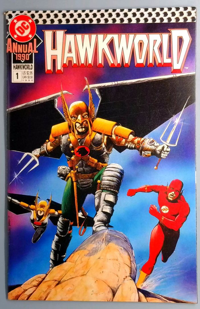 Hawkworld Annual #1 DC 1990