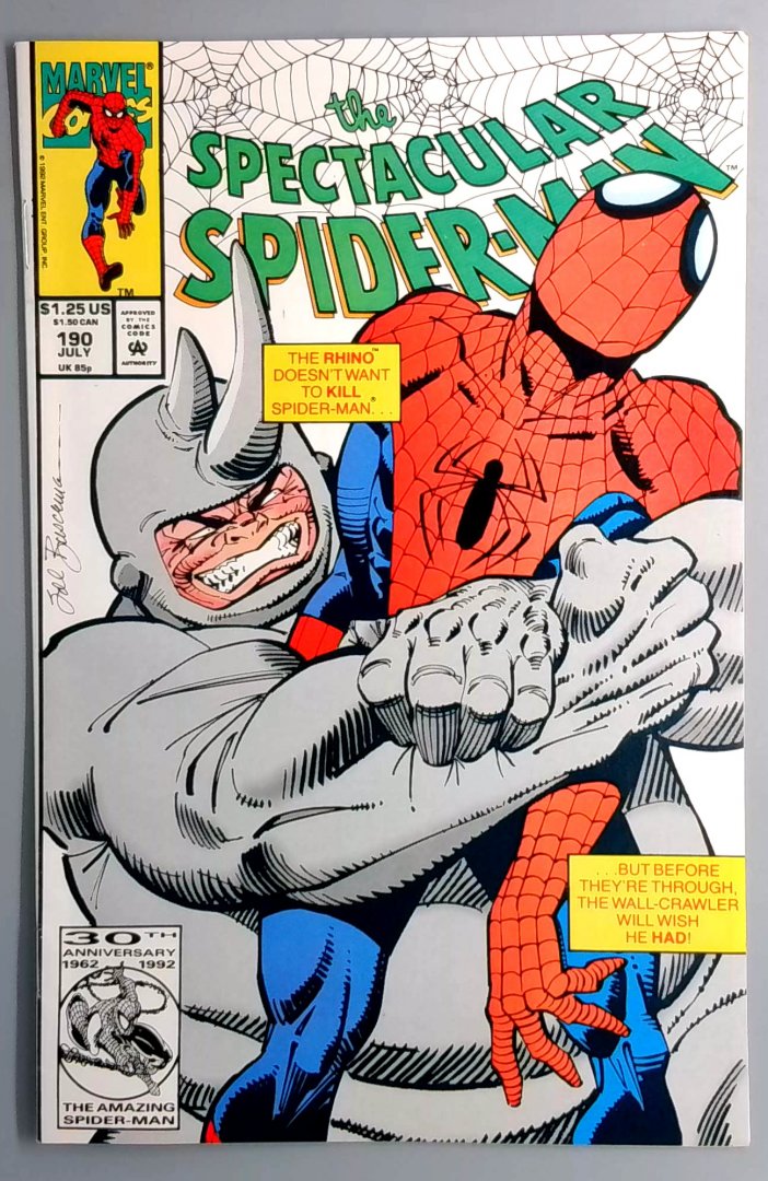 Spectacular Spider-Man #190 NM- Marvel 1992