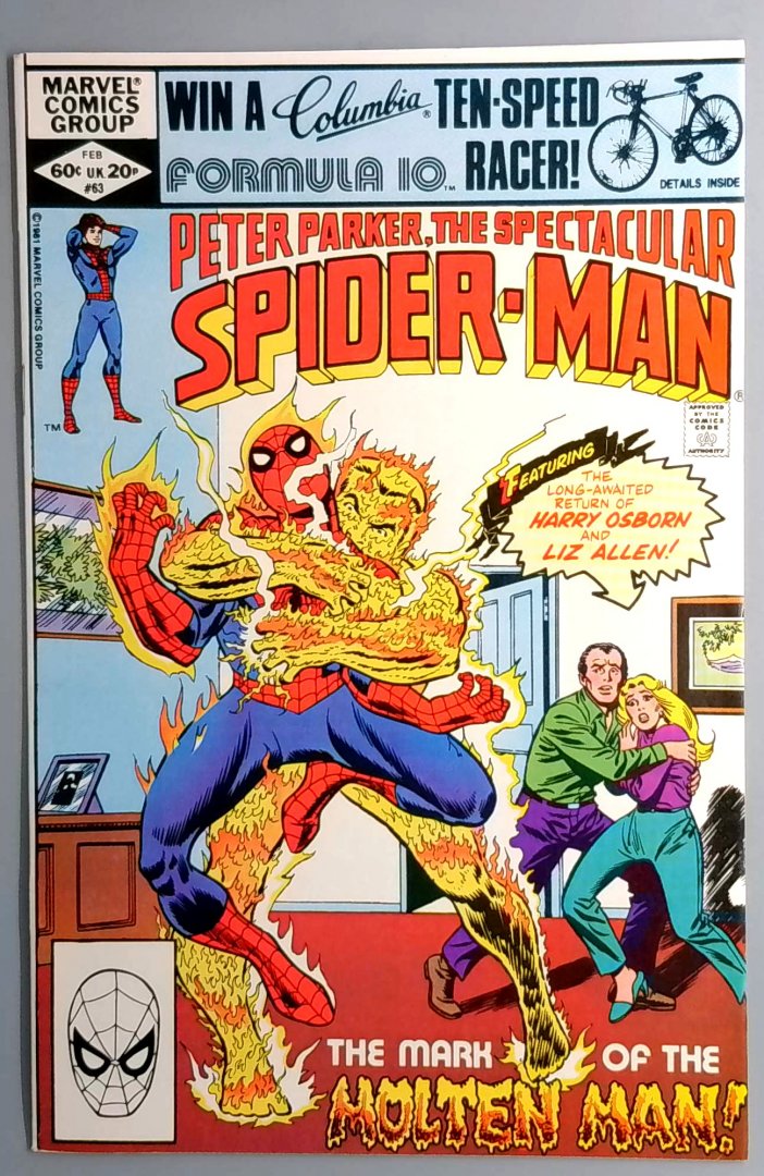Spectacular Spider-Man #63 NM- Marvel 1982