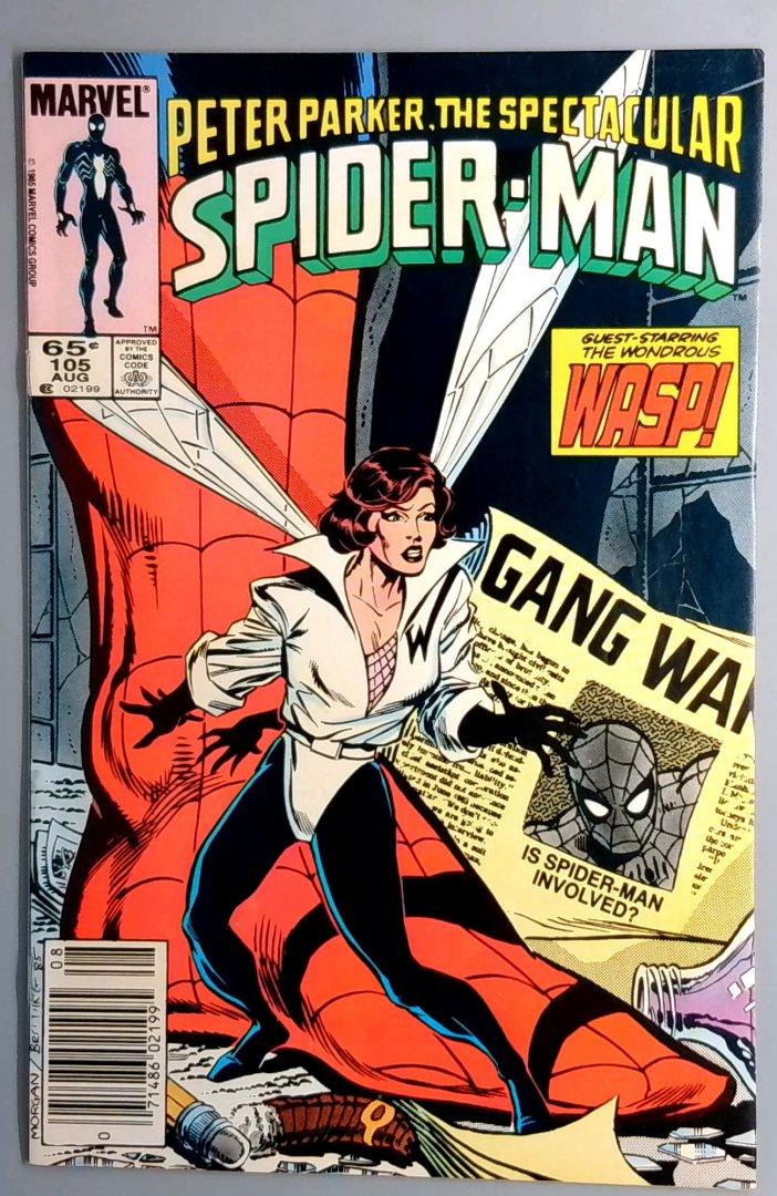 Spectacular Spider-Man #105 1st Appearance of Nevell Corporation Marvel
