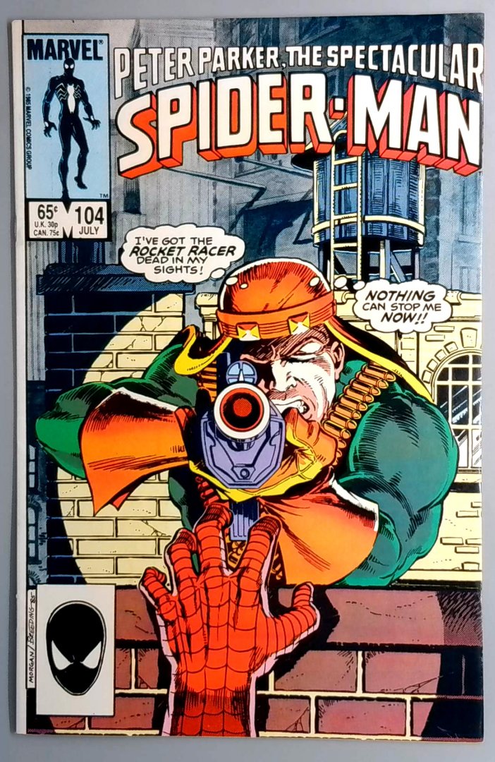 Spectacular Spider-Man #104 VF Marvel 1985